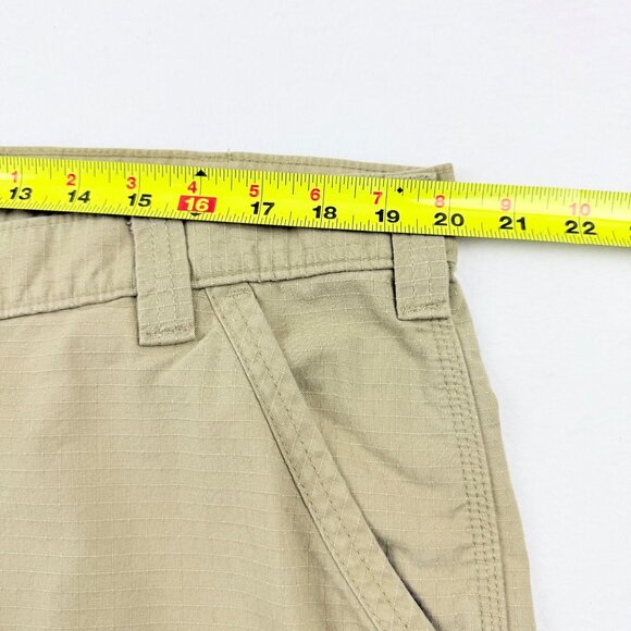 Carhartt Men's Force Broxton Tan Cargo Short Relaxed Fit Size 40 - Picture 7 of 12